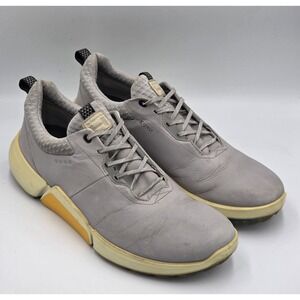ECCO BIOM H4 Gore‑Tex GTX Waterproof Golf Shoes Men's Spikeless Gray 12-12.5 46